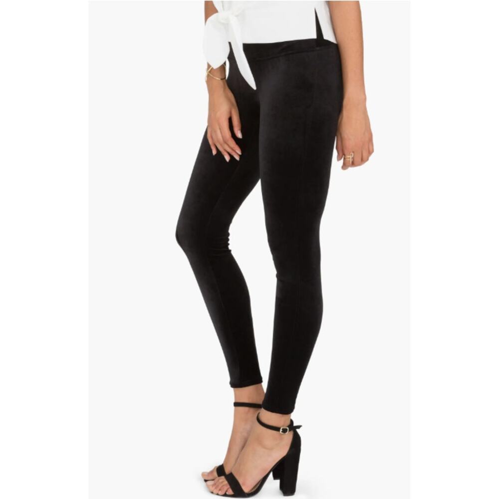 Spanx Velvet Black Leggings size M
